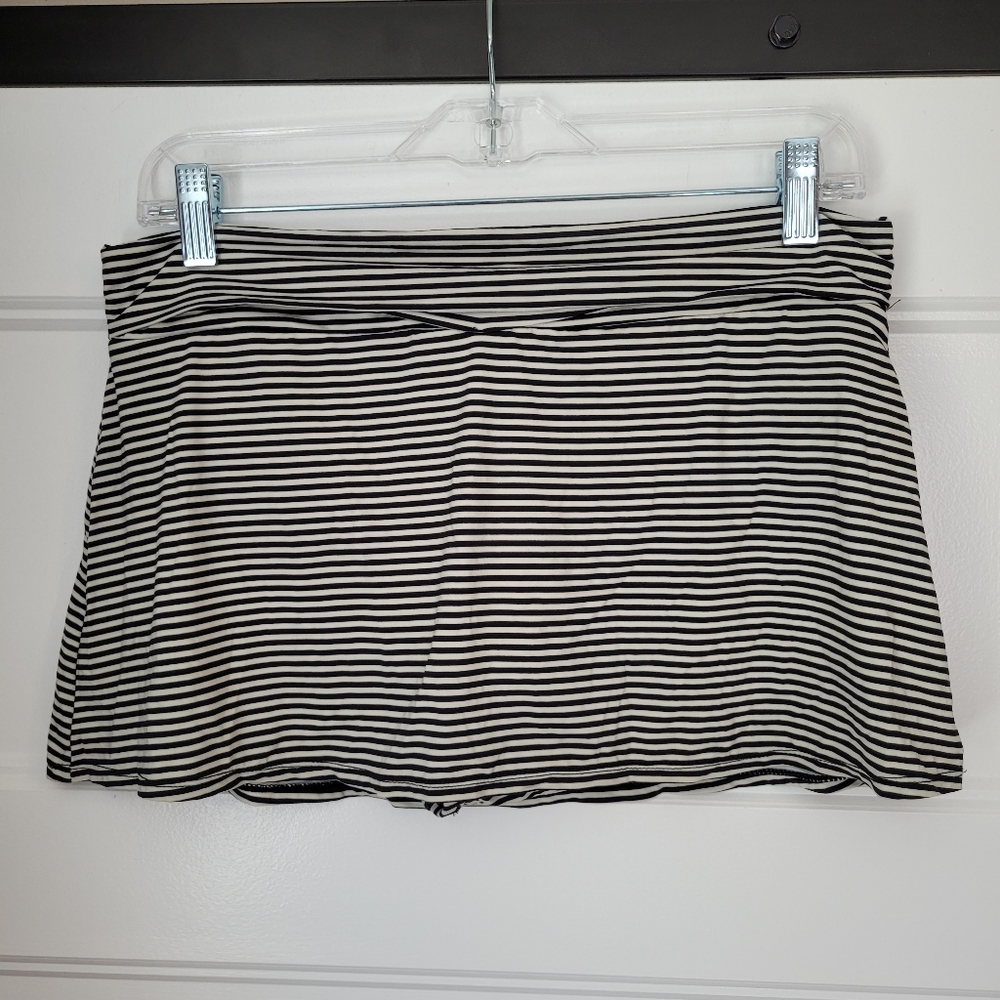 Garnet Hill Ruched Swim Skirt
